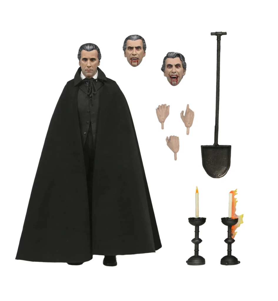 Christopher Lee Horror of Dracula figure accessories