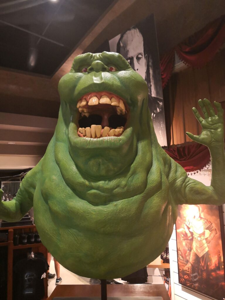 HHN Ghostbusters Slimer Statue